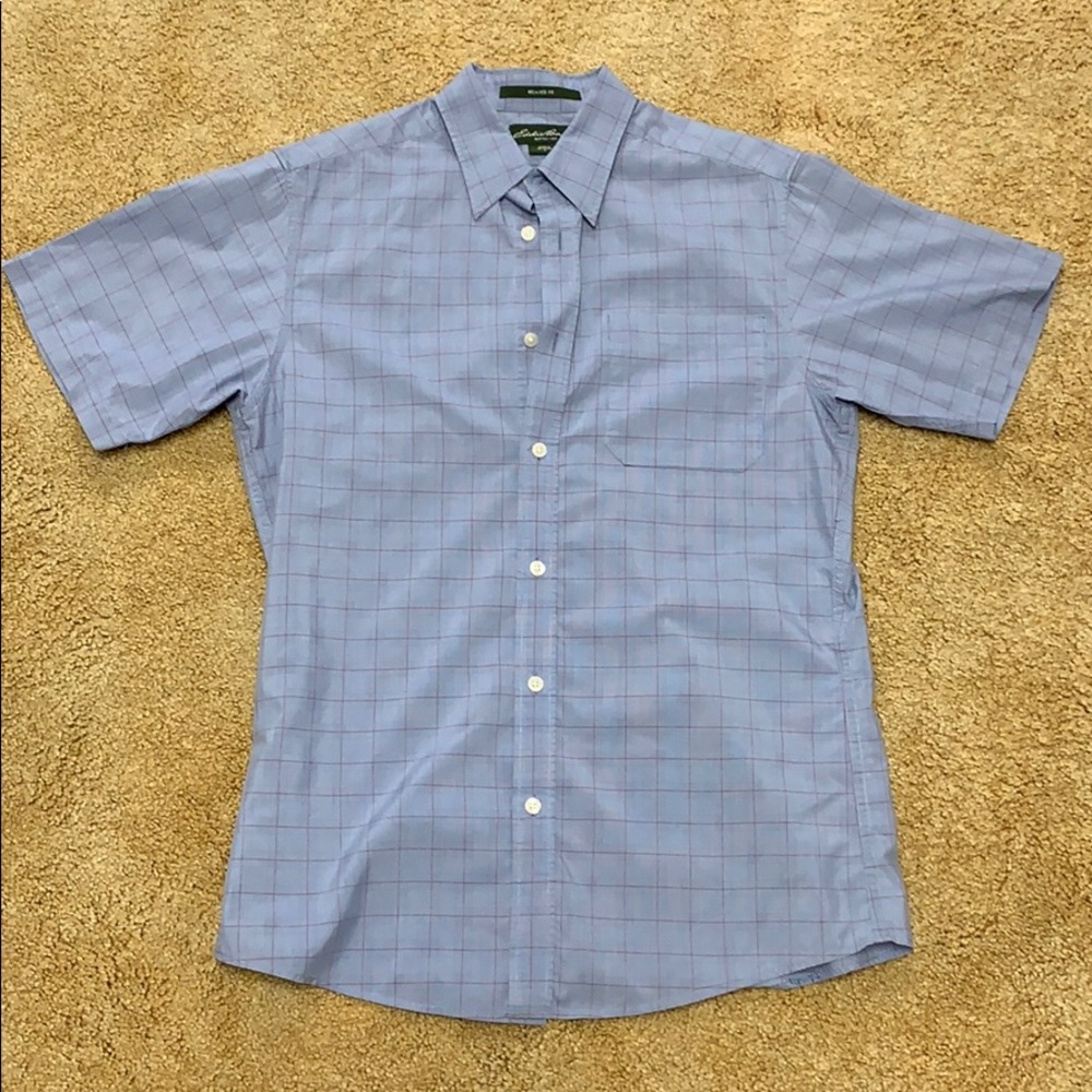 Blue Eddie Bauer Button Up